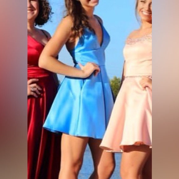 BLUE DRESS - Picture 4 of 4